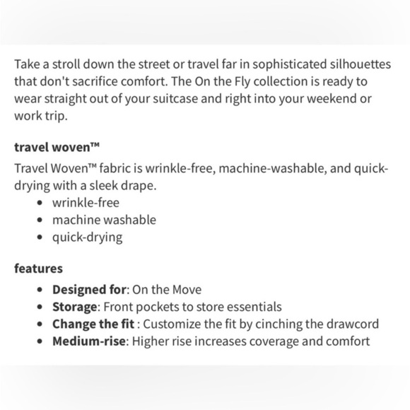 LULULEMON Black Drawstring on the fly Pants - Picture 8 of 12